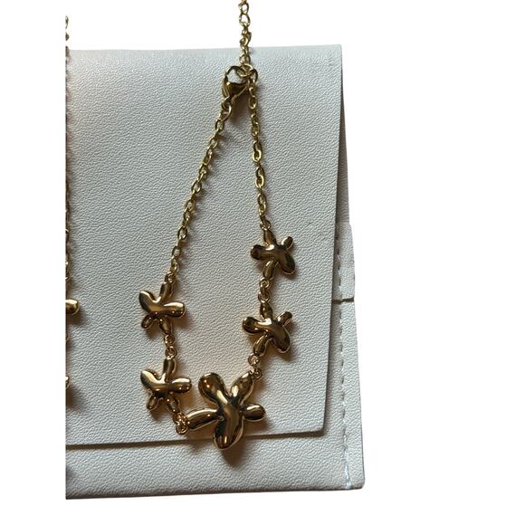 18k Gold Plated Necklace Bundle Slide Jewelry - Picture 2 of 6